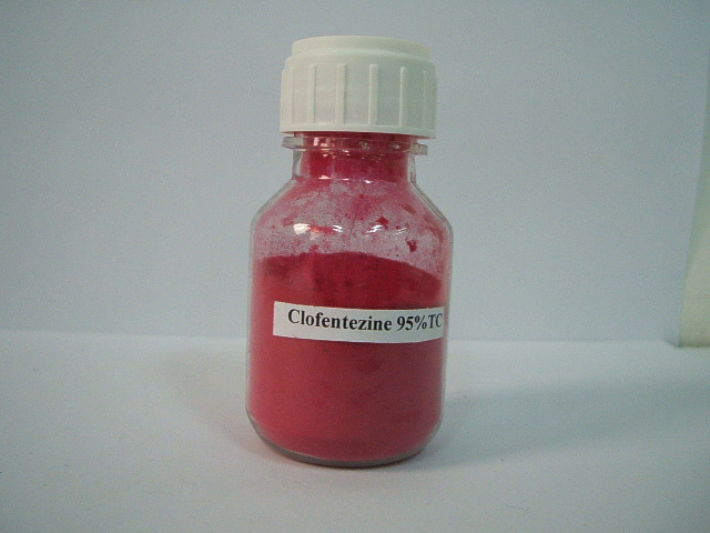 Clofentezine; CAS NO 74115-24-5; A selective ovicidal tetrazine acaricide for crops including fruit and ornamentals