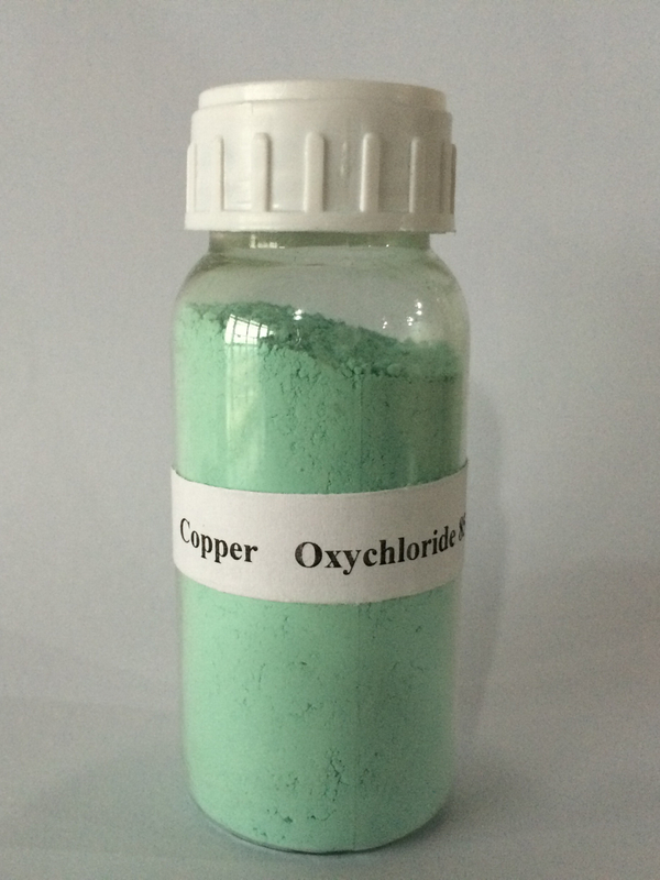 Copper oxychloride; CAS 1332-40-7; dicopper chloride trihydroxide; protectant copper fungicide and bactericide used as a foliar spray