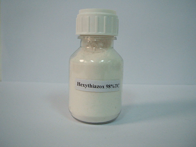Hexythiazox; CAS NO 78587-05-0; acaricide for eggs and mites on food crops
