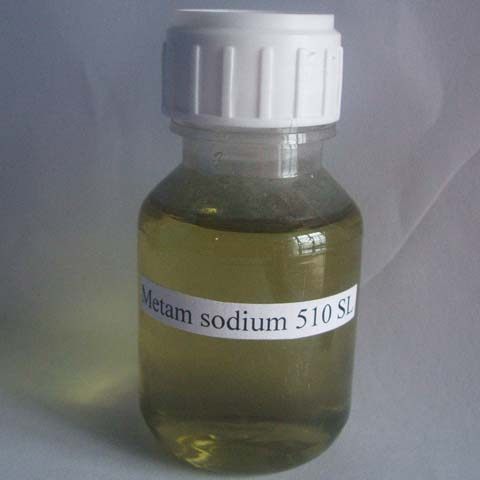 Metam sodium; Metam-sodium; Metham sodium; CAS NO 137-42-8; 6734-80-1; A multi-action crop protection agent used as a pre-planting soil sterilant