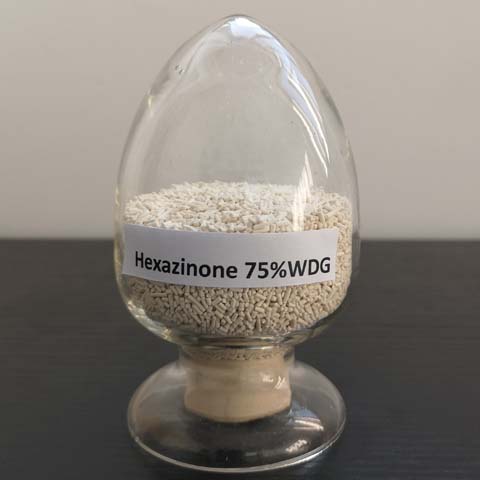 CAS NO 51235-04-2; selective herbicide Hexazinone for woody plants and selective weed