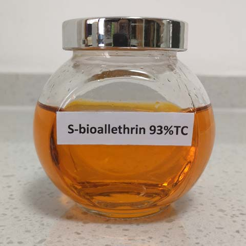 S-bioallethrin; CAS NO 28434-00-6; EC NO 249-013-5;contact and stomach action;prevent mosquitoes and flies indoors